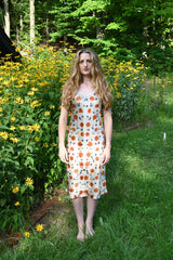 Flower Dyed ✿ Silk Slip Dress