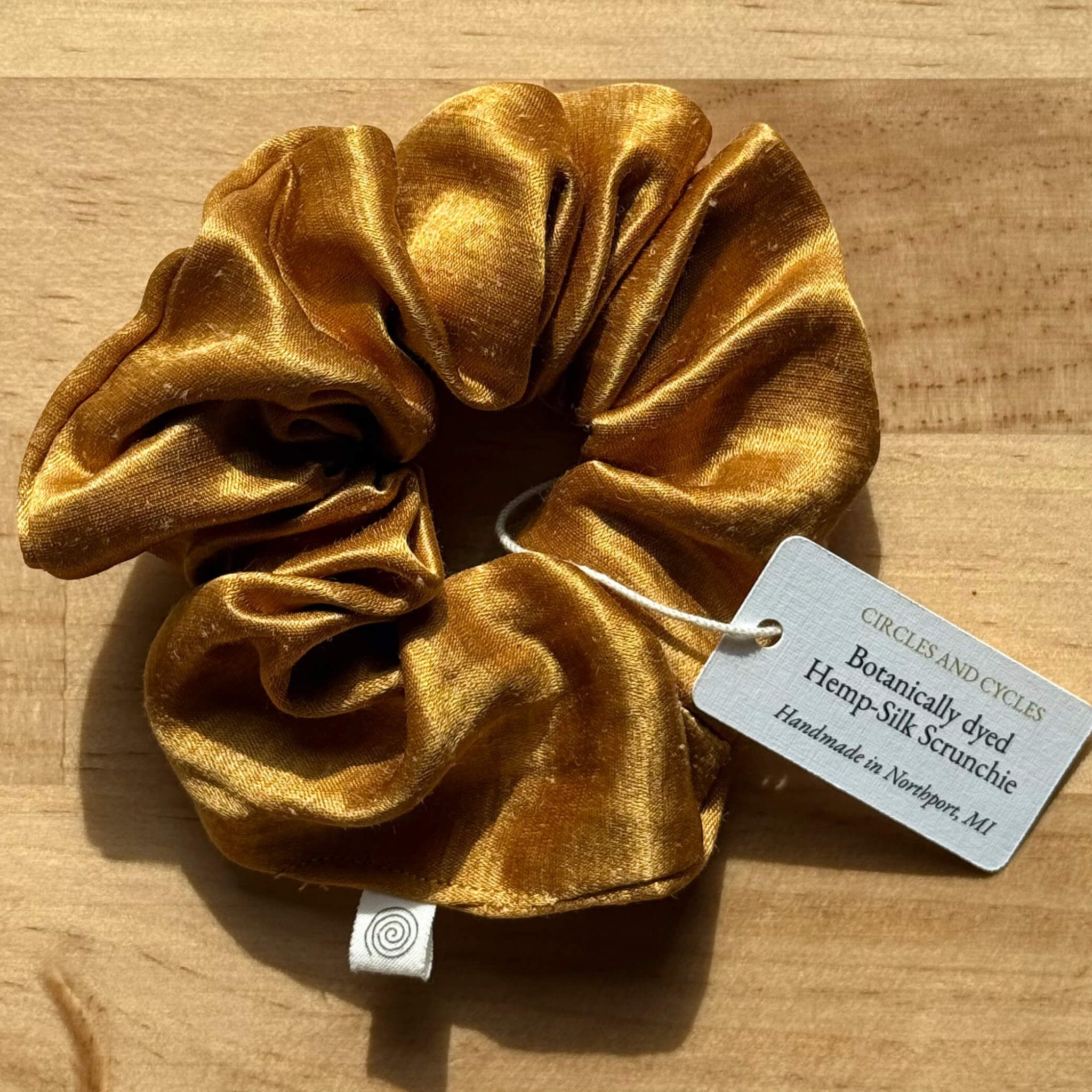 Plant Dyed Scrunchies - Circles and Cycles